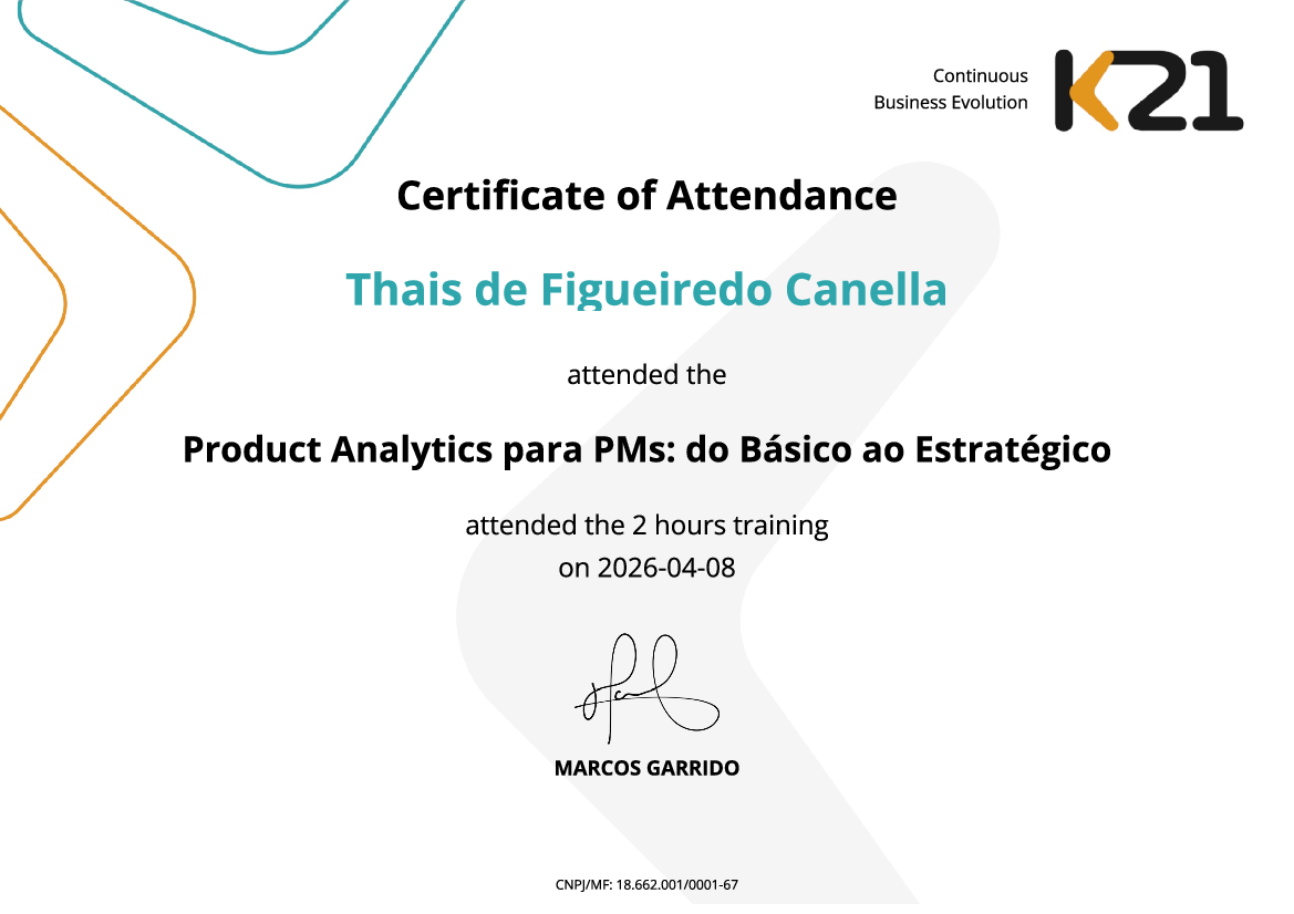 Certificado K21